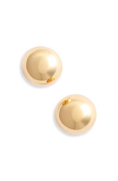 Jenny Bird Aurora Stud Earrings In High Polish Gold