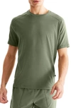 On Focus-t Performance Running T-shirt In Taiga