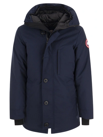 Canada Goose Chateau Hooded Parka In Blue