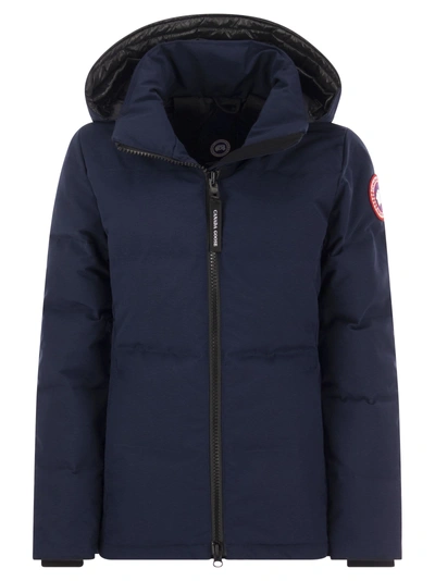 Canada Goose Chelsea Padded Parka In Navy Blue