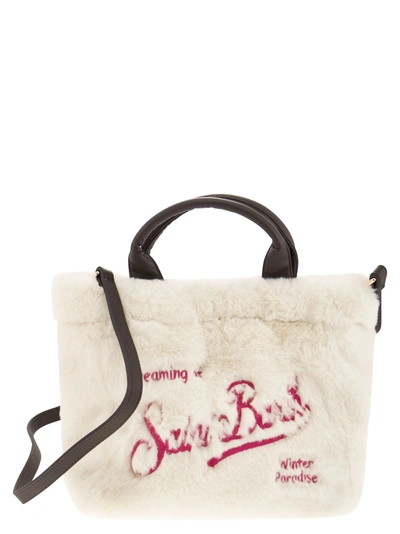 Mc2 Saint Barth Soft And Furry Mini Vanity Bag