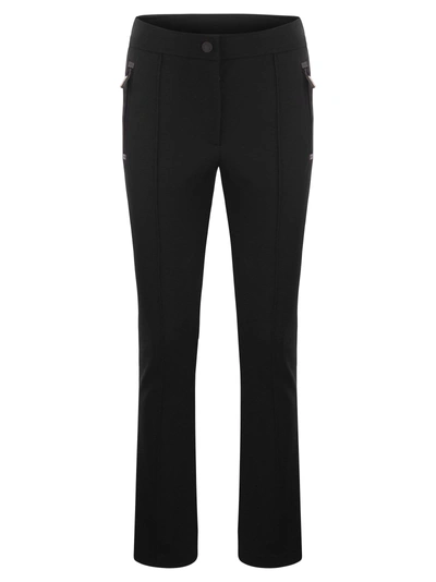 Moncler Grenoble Twill Trousers In Black