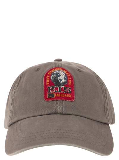 Parajumpers Hat With Front Patch In Neutral
