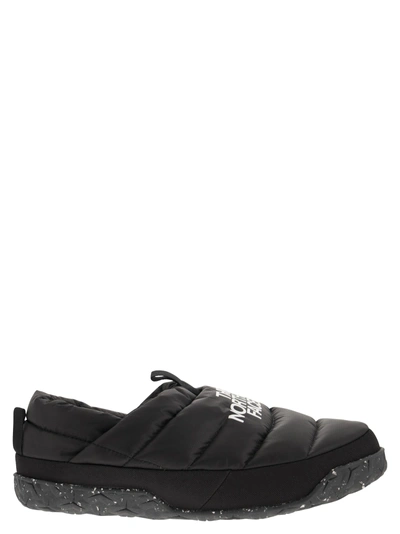 The North Face Nuptse Winter Slippers In Black