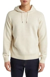 Buck Mason Wool & Cashmere Sweater Hoodie In Heather Oat