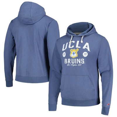 League Collegiate Wear Blue Ucla Bruins Bendy Arch Essential Pullover Hoodie