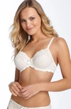 Chantelle Lingerie Rive Gauche Full Coverage Underwire Bra In Milk