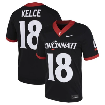 Nike Travis Kelce Black Cincinnati Bearcats Replica Untouchable Jersey