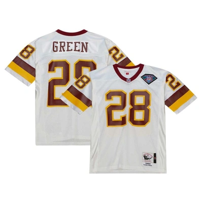 Mitchell & Ness Darrell Green White Washington Commanders 1994 Authentic Throwback Retired Player Je