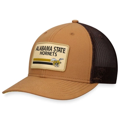 Top Of The World Khaki Alabama State Hornets Strive Trucker Adjustable Hat