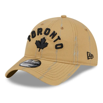 New Era Men's  Gold Toronto Raptors 2023/24 City Edition 9twenty Adjustable Hat