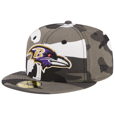 New Era Baltimore Ravens Urban Camo 59fifty Fitted Hat