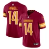 Nike Sam Howell Burgundy Washington Commanders  Vapor Untouchable Limited Jersey In Red