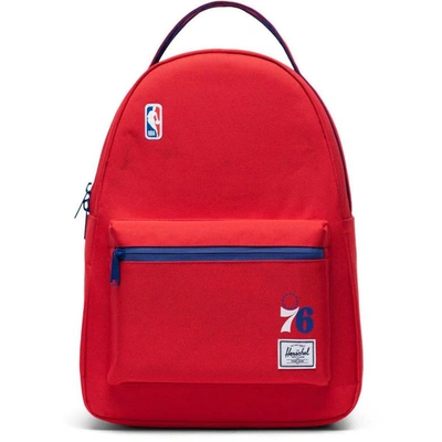 Herschel Supply Co. Red Philadelphia 76ers Nova Mid-size Backpack
