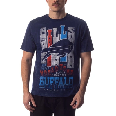 The Wild Collective Unisex  Navy Buffalo Bills Tour Band T-shirt