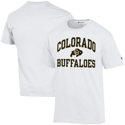 Champion White Colorado Buffaloes High Motor T-shirt