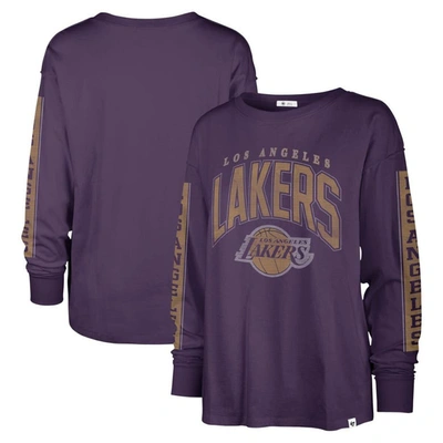 47 ' Purple Los Angeles Lakers Tomcat Long Sleeve T-shirt