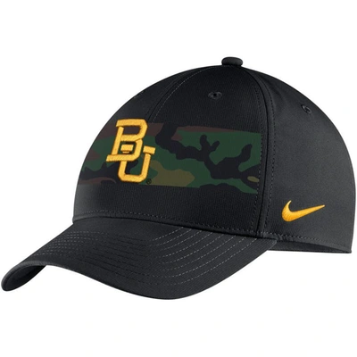 Nike Black Baylor Bears Military Pack Camo Legacy91 Adjustable Hat