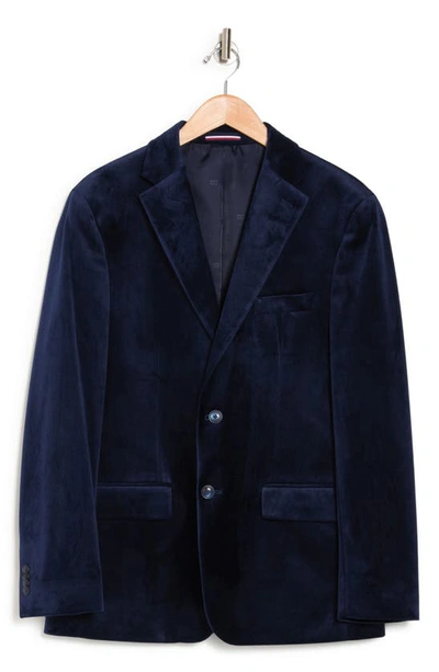 Tommy Hilfiger Classic Velvet Sport Coat In Navy