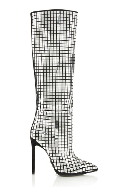 Balmain Joris Boot In Silver