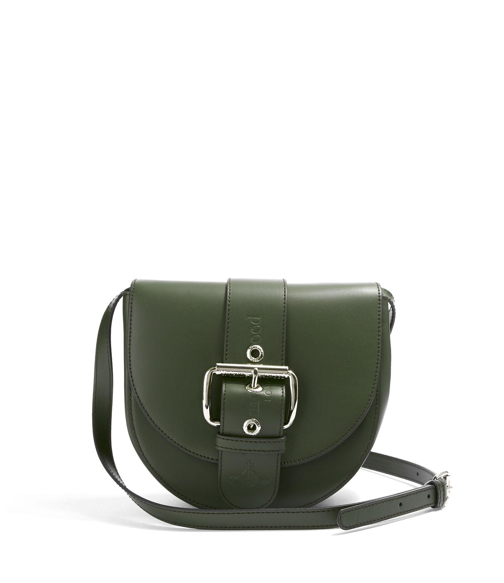 Vivienne Westwood Alex Saddle Bag Green | ModeSens