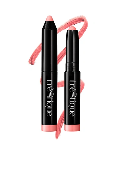 Trestique Mini Lip Glaze Crayon In Nude