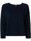 Roberto Collina Loose Fit Blouse - Blue