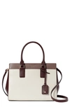 Kate Spade Cameron Medium Leather Satchel In Neutral Multi