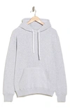 Fleece Factory Nantucket Pullover Hoodie In White/ Grey