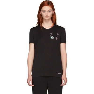 Dolce & Gabbana Dolce And Gabbana Black Scuba Dgfamily T-shirt In N0000 Black