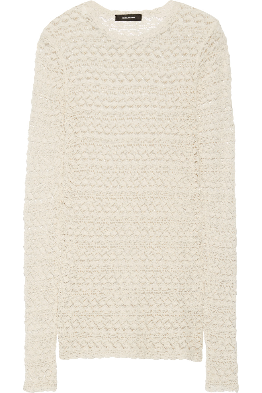 Isabel Marant Dulcie Open-knit Cotton Sweater | ModeSens