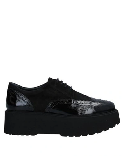 Hogan Platform Sneakers In Black