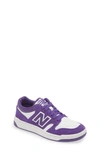 New Balance Kids' 480 Sneaker In Prism Purple