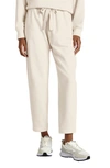 Splendid Goldie Drawstring Joggers In White Sand