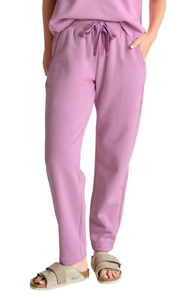 Splendid Goldie Drawstring Joggers In Orchid