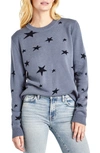Splendid Natalie Star Sweater In Vintage Indigo