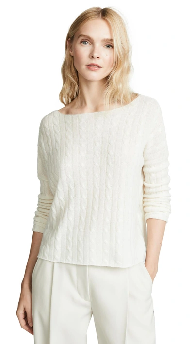 Demylee Edna Sweater In White