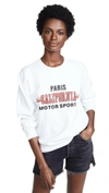 Rxmance Paris Ca Sweatshirt In White