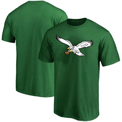 Profile Kelly Green Philadelphia Eagles Big & Tall Retro Logo T-shirt