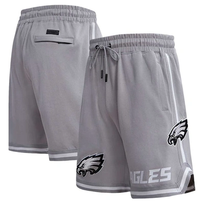 Pro Standard Gray Philadelphia Eagles Classic Chenille Shorts