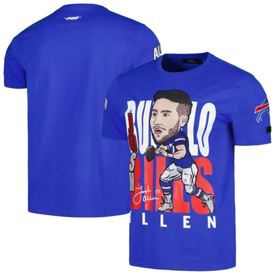 Pro Standard Josh Allen Royal Buffalo Bills Avatar Remix Player Graphic T-shirt