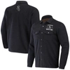 Darius Rucker Collection By Fanatics Black Chicago White Sox Ringstop Full-snap Shacket In Charcoal