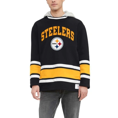 Tommy Hilfiger Black Pittsburgh Steelers Ivan Fashion Pullover Hoodie