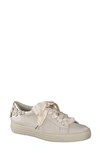 Paul Green Tiger Lilly Metallic Sneaker In Biscuit Gold Combo