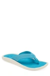 Olukai Ulele Flip Flop In Tropic Blue / Tropic Blue