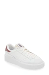 New Balance Gender Inclusive Ct302 Tennis Sneaker In White/ Washed Burgundy