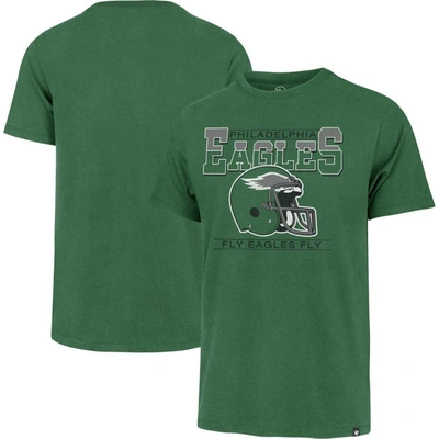 47 ' Kelly Green Philadelphia Eagles Time Lock Franklin T-shirt