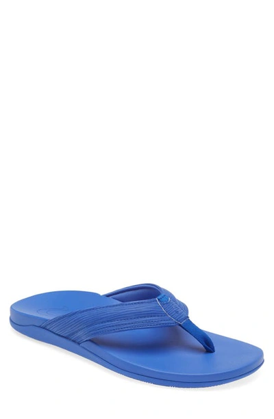 Olukai Maha Flip Flop In Sunset Blue / Sunset Blue