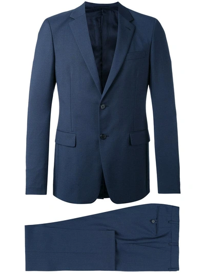 Prada Slim Fit Suit - Blue In Blue
