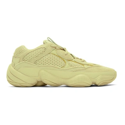 Yeezy Yellow  500 Sneakers In Suprmoonylw